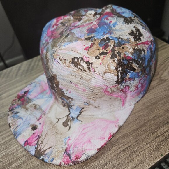 Hydro dipped snap back hat - Picture 2 of 4